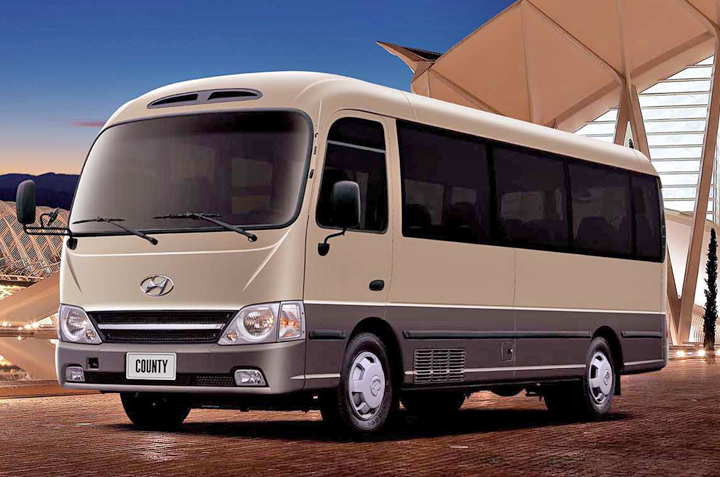 Thuê xe ô tô Hyundai County 24 chỗ